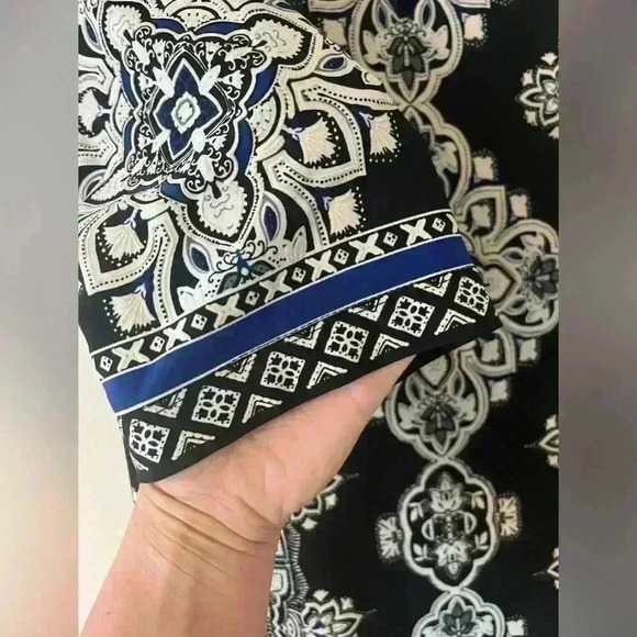 Roz & Ali Beautiful Pattern Dress Womens SZ 8 - Picture 5 of 7